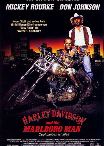 Harley Davidson und der Marlboro-Mann - Poster 1