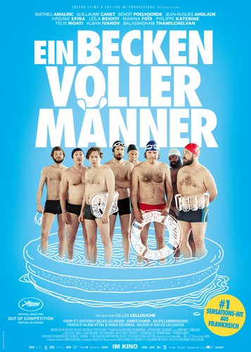Ein Becken voller Männer - Poster 1