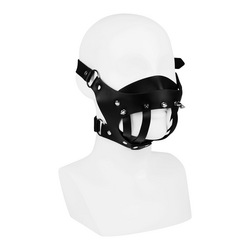 Fetisch-Maske mit Spitznieten
