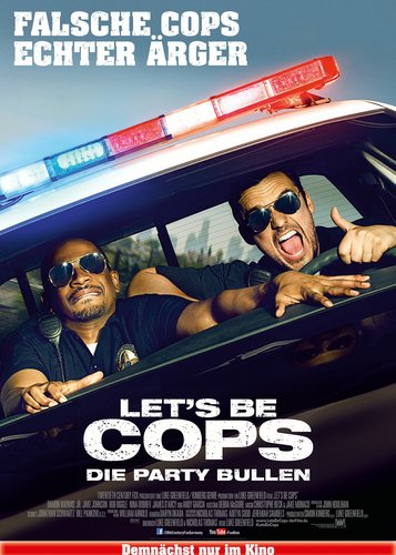 Let's Be Cops - Poster 2