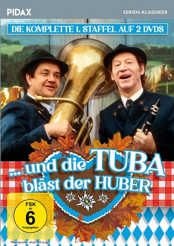 Und die Tuba bläst der Huber, Staffel 1 / Die ersten 13 Folgen der Kultserie von Georg Lohmeier („Königlich Bayerisches Amtsgericht“) (Pidax Serien-Klassiker) (DVD)