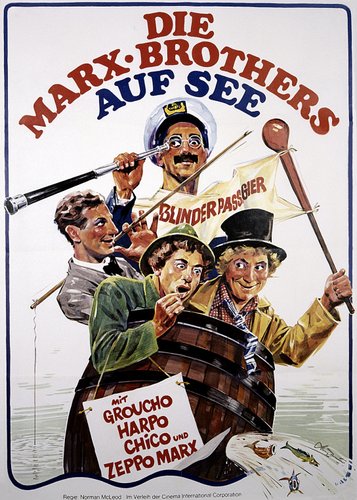 Die Marx Brothers auf See - Poster 1