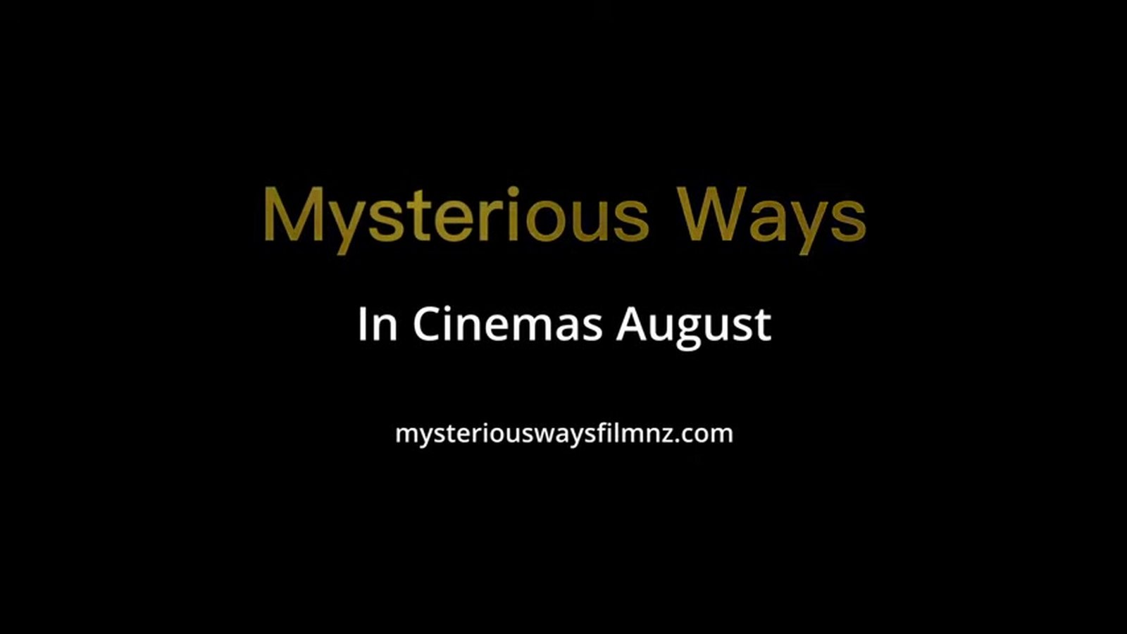 Mysterious Ways DVD, Bluray, 4K UHD leihen VIDEOBUSTER