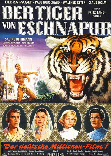 Der Tiger von Eschnapur - Poster 1