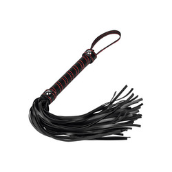 Verruchter Flogger in Leder-Optik