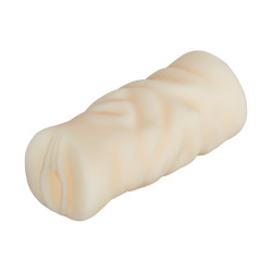 Linierter Vagina-Masturbator, 12,5 cm