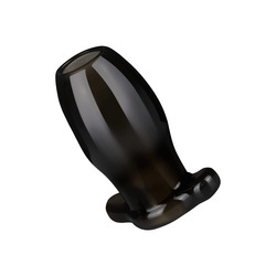 Sinnlicher Analplug mit Tunnel, 8 cm