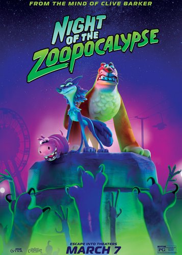 Night of the Zoopocalypse - Nacht der Zoopocalpyse - Poster 4