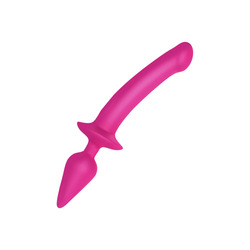 2-in-1 Dildo &amp; Buttplug - Größe XXL, 31,7 cm