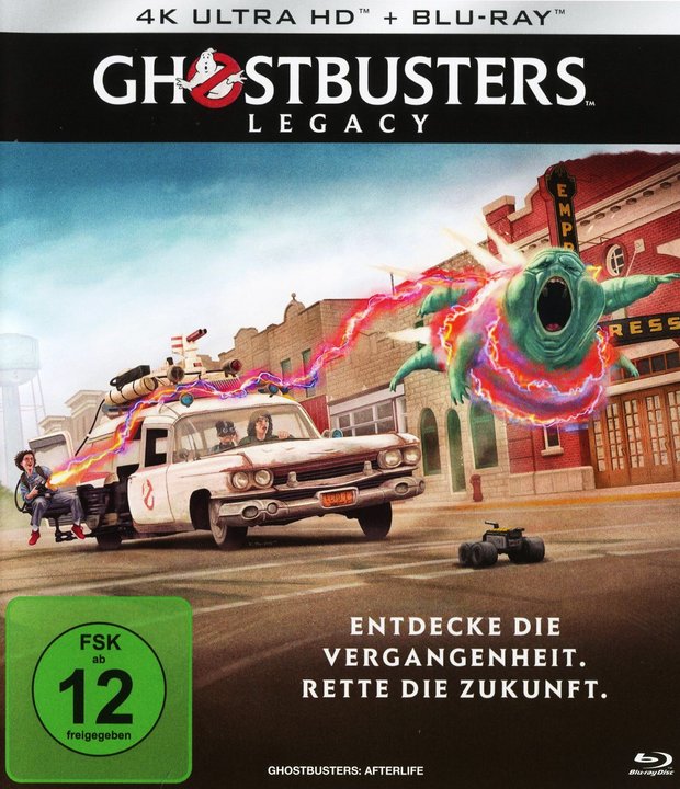 Ghostbusters - Legacy (4K UHD), gebraucht, ohne Cover
