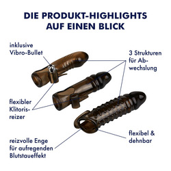 Penishüllen-Set, 16   18 cm