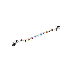 Nippelklemmen mit bunten Glöckchen