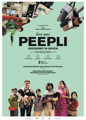 Live aus Peepli - Poster 1