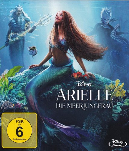 Arielle die Meerjungfrau (Blu-ray), gebraucht, ohne Cover