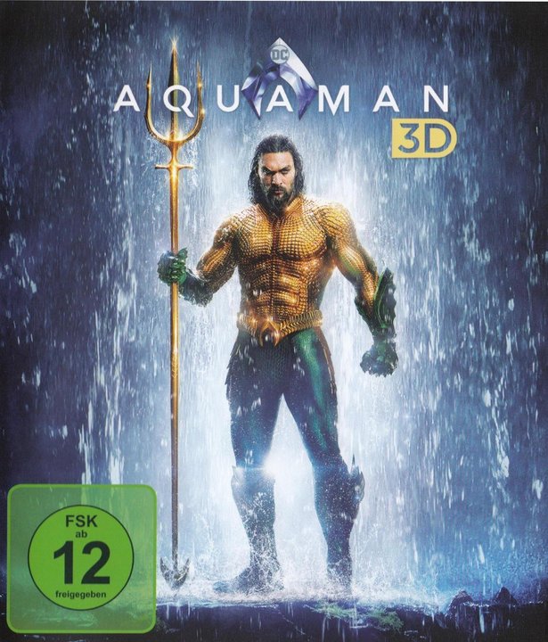 Aquaman (Blu-ray 3D), gebraucht, ohne Cover