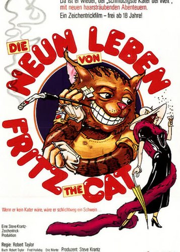 Die neun Leben von Fritz the Cat - Poster 1