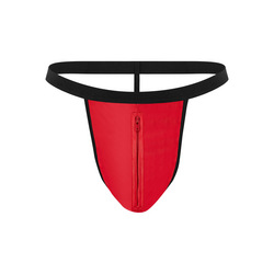 Sexy String mit Reiß verschluss