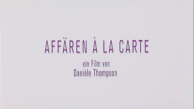 Affären à la Carte - Trailer - Deutsch