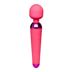 Aufladbarer Silikon-Massager, 19,5 cm