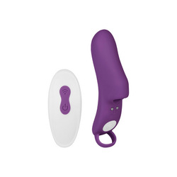 Süßer Fingervibrator mit Fernbedienung, 12 cm