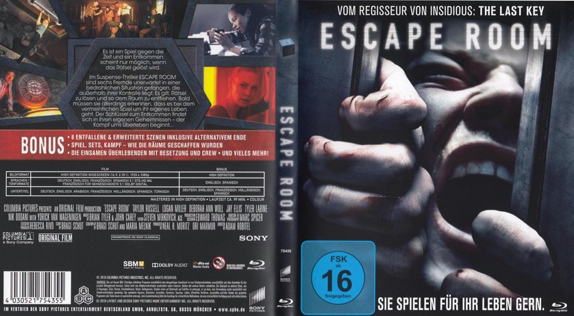 Escape Room Dvd Oder Blu Ray Leihen Videobuster De
