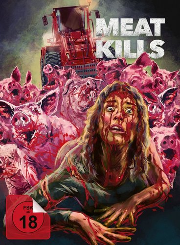 Meat Kills (uncut) - 2-Disc Limited Edition Mediabook - Cover E (Blu-ray Disc)