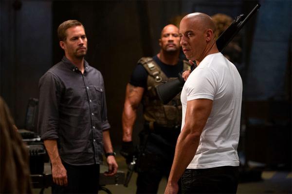 Paul Walker, Dwayne Johnson und Vin Diesel in 'Fast & Furious 6' © Universal 2013