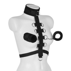 Collar With Cuffs, 2 Teile