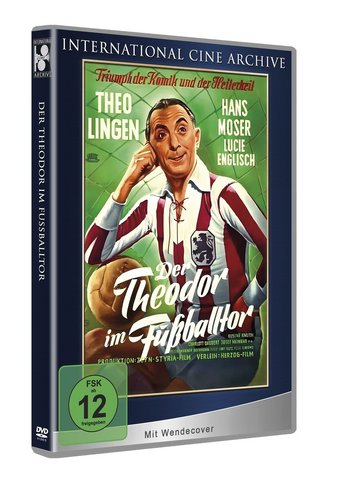 Der Theodor im Fußballtor (1950) - Deutsche DVD-Premiere - Der Kultfilm zum gleichnamigen Gassenhauer mit Theo Lingen und Hans Moser - OMU - Limited Edition (DVD)
