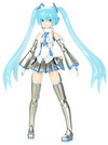 Vocaloid Frame Arms Girl Plastic Model Kit Snow Miku powered by EMP (Actionfigur)