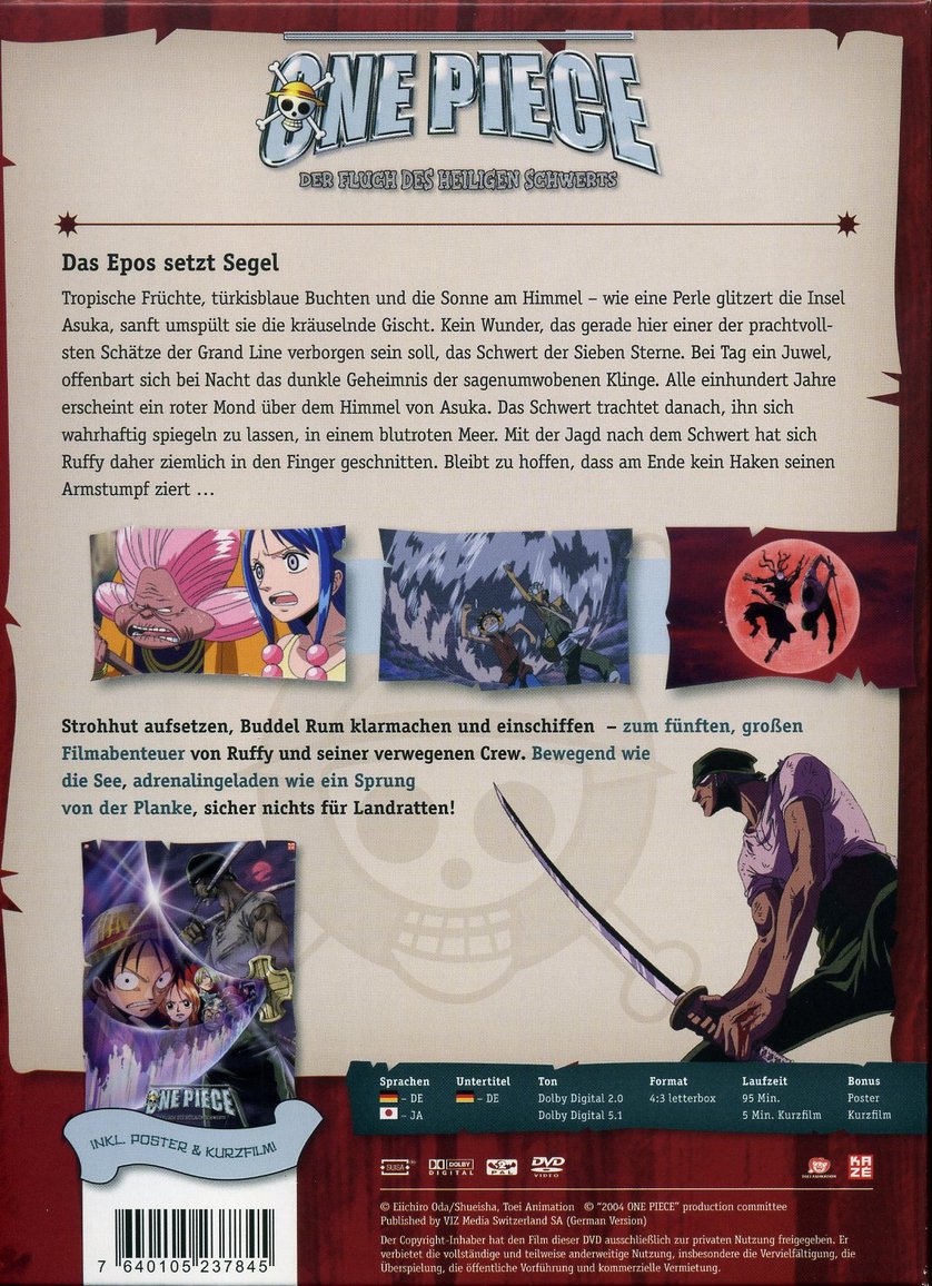 One Piece Der Fluch Des Heiligen Schwerts Stream