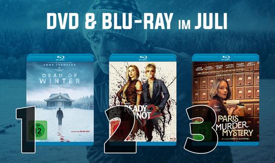 Die DVD &amp; Blu-ray Charts Juli 2026: Der Juli war cool in eurem Heimkino - eure Top 10!