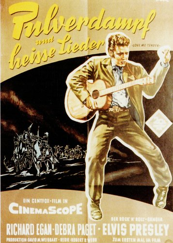 Love Me Tender - Pulverdampf und heiße Lieder - Poster 1