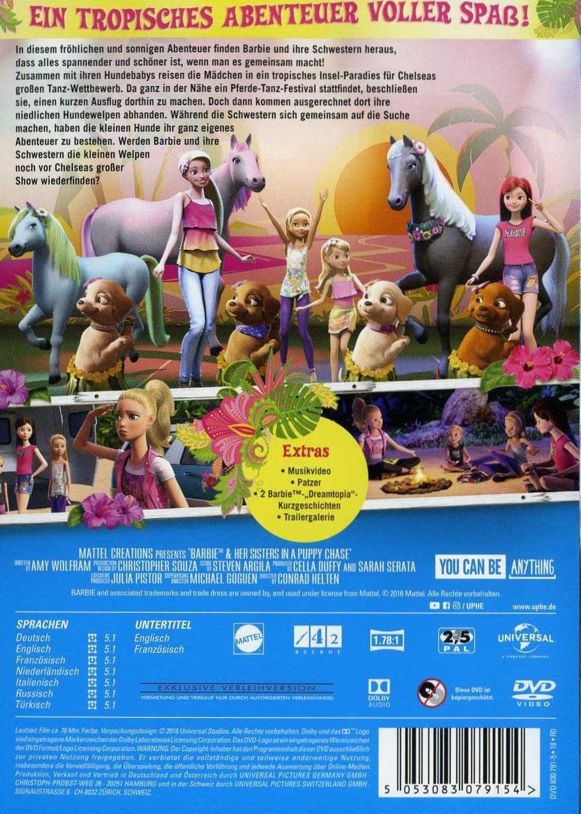 Barbie Und Ihre Schwestern In Die Große Hundesuche Ganzer Film Deutsch