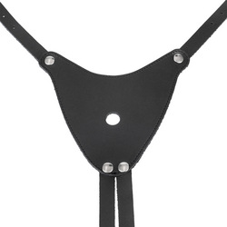Strap-On-Geschirr aus Leder