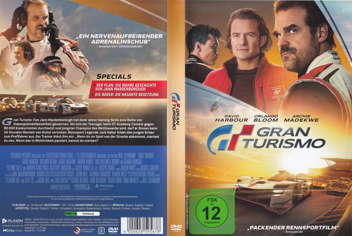 Gran Turismo - DVD + Digital
