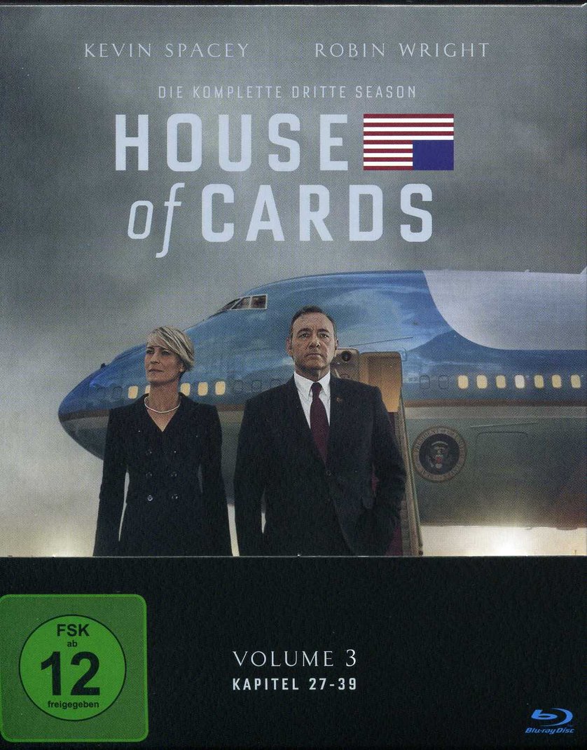 House of Cards - Staffel 3: DVD oder Blu-ray leihen 