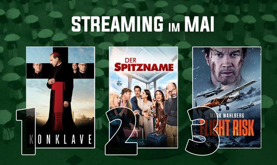 Die Streaming-Charts Mai 2025: Familie, Freunde &amp; Feinde: Eure Highlights im Stream!