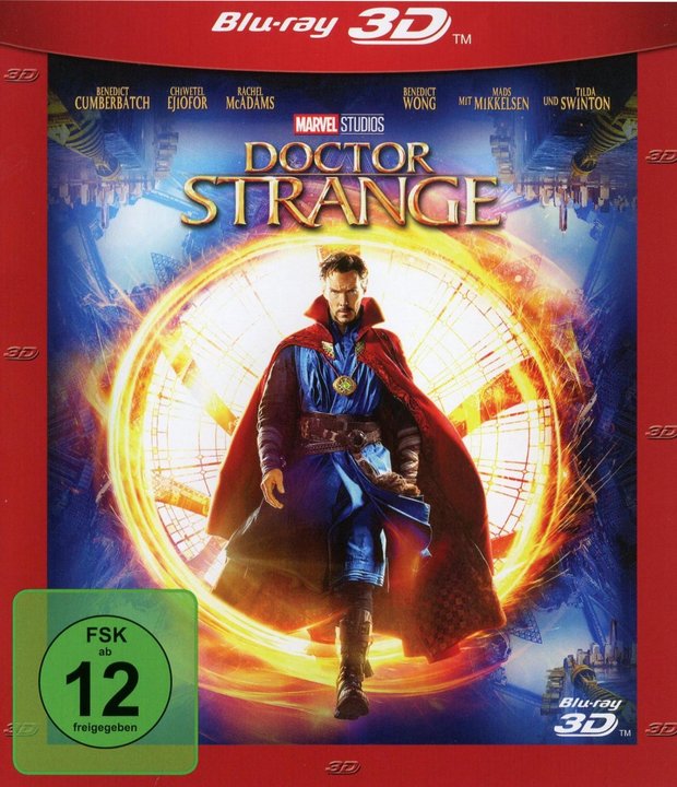 Doctor Strange (Blu-ray 3D), gebraucht, ohne Cover