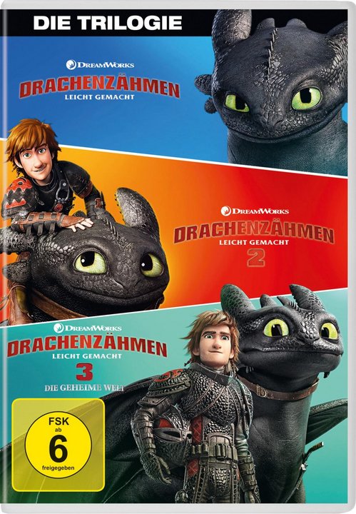 Drachenzähmen leicht gemacht 1 - 3 Movie Collection (DVD)