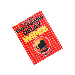 Bull Power Delay Wipes, 12 ml