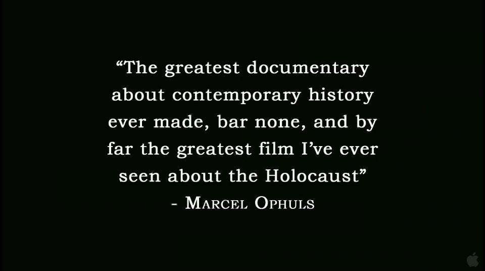 Shoah - Trailer - Englisch - SD