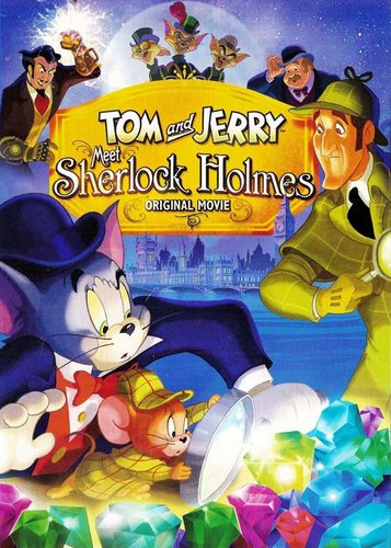 Tom & Jerry als Sherlock Holmes und Dr. Watson - Poster 1