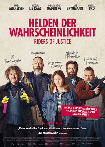 Riders of Justice - Helden der Wahrscheinlichkeit - Poster 1