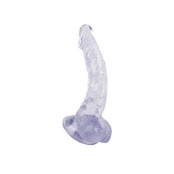 Naturdildo mit Saugfuß, 22 cm