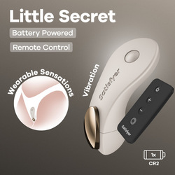 Satisfyer Little Secret,  - Batteriebetrieben, Fernbedienung