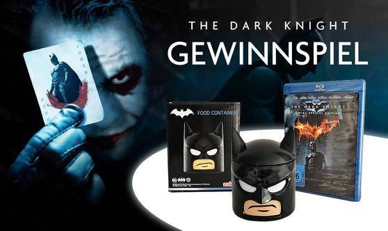 Gewinnspiel: THE DARK KNIGHT: BATMAN-Fanpaket-Gewinne flattern mit Glück ins Haus!