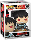 Fire Force Shinra with Fire Vinyl Figur 981 powered by EMP (Funko Pop!)