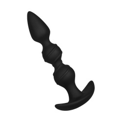 Silikon-Analdildo mit Struktur, 16,5 cm