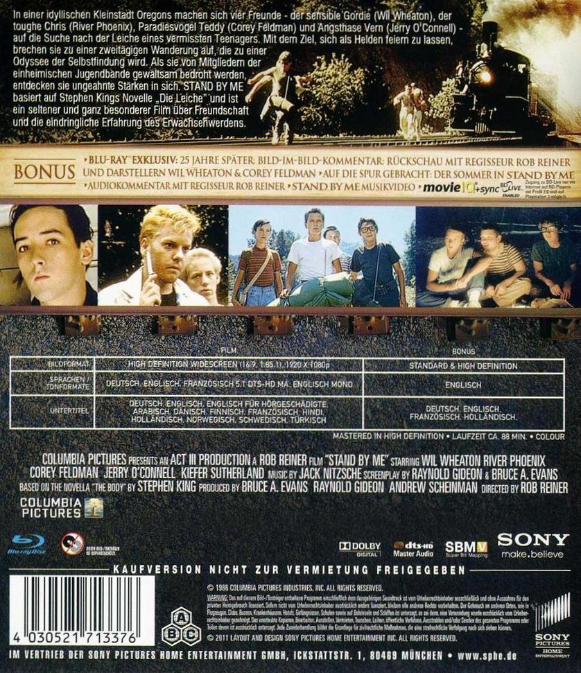 Stand By Me Dvd Oder Blu Ray Leihen Videobuster De